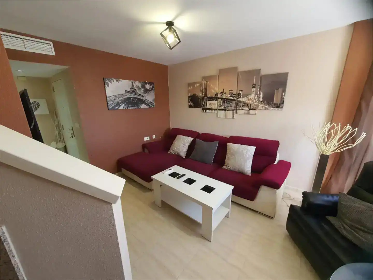 Sala d'estar de Dúplex en venda en Puerto Lumbreras amb Aire condicionat i Balcó