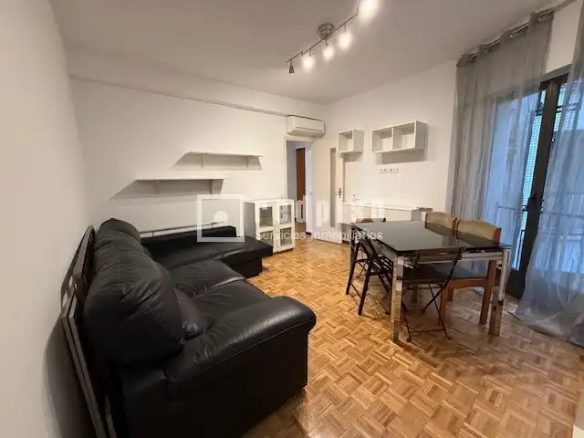 Sala de estar de Piso de alquiler en Madrid con Aire acondicionado, Calefacción y Parquet