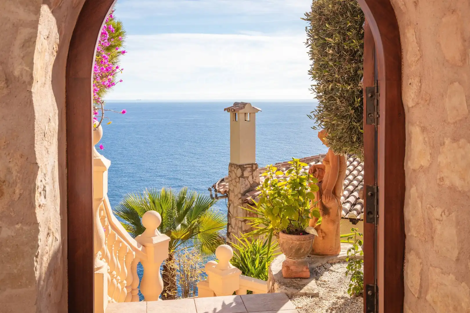 Garten von Haus oder Chalet zum Verkauf in Jávea / Xàbia mit Klimaanlage, Privatgarten und Terrasse