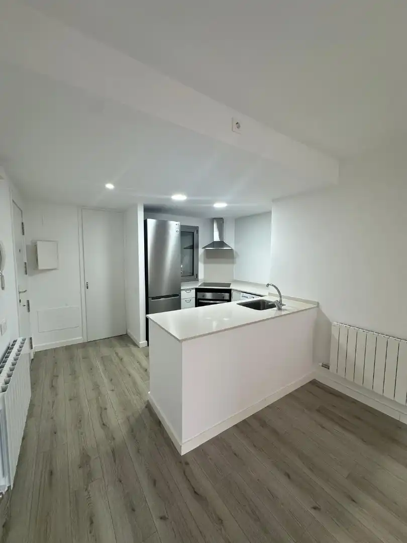 Küche von Wohnung zum Verkauf in Manresa mit Heizung, Parkett und Ofen