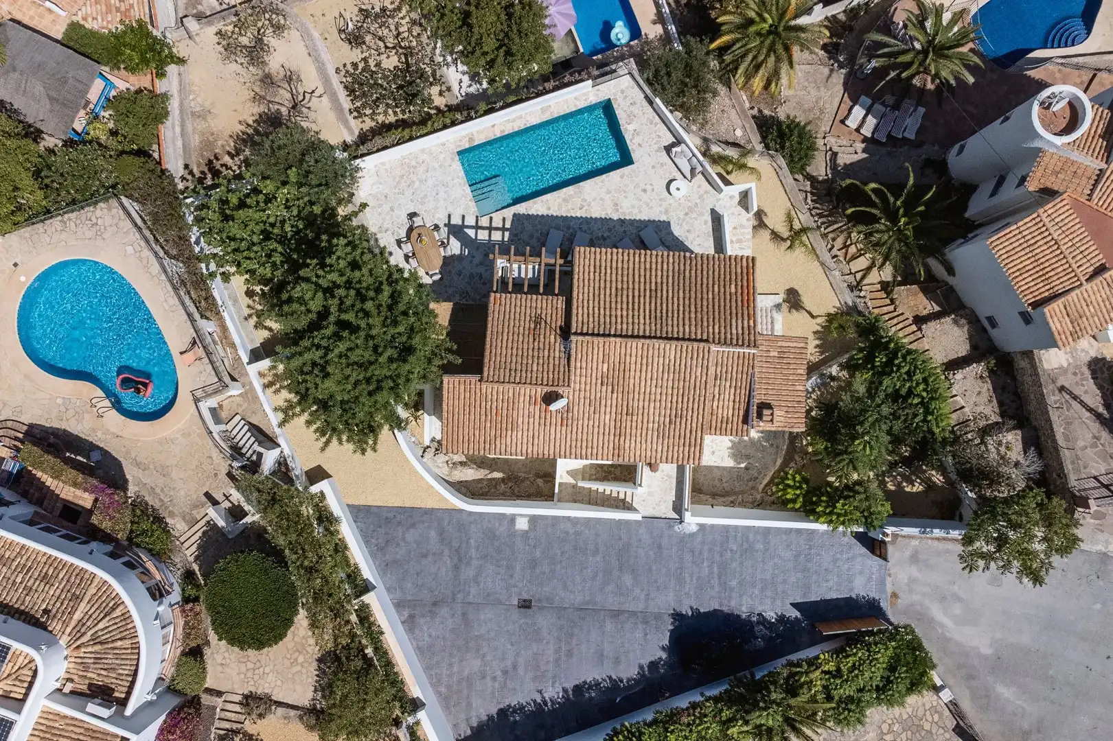 Exterior view of Houses for sale in Jávea / Xàbia  with Air Conditioner, Heating and Private garden