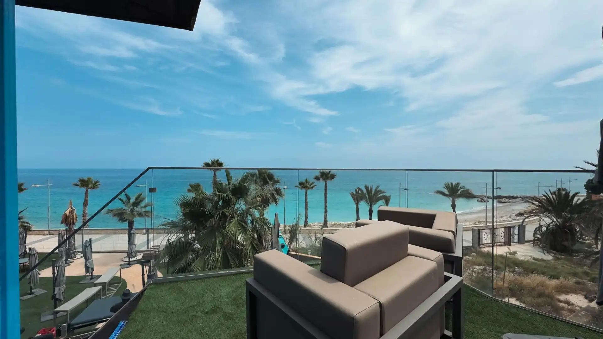 Terraza de Casa o chalet en venta en Villajoyosa / La Vila Joiosa con Aire acondicionado, Jardín privado y Terraza