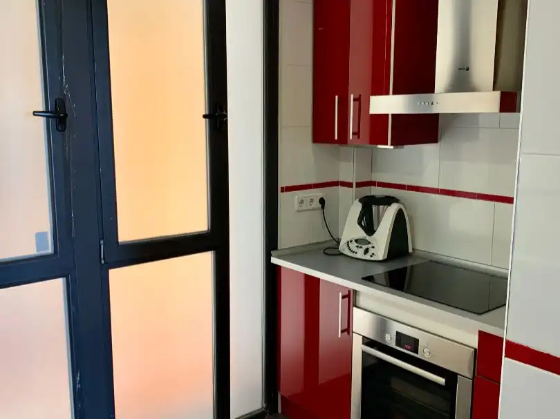 Cocina de Oficina de alquiler en Madrid con Aire acondicionado, Calefacción y Amueblado