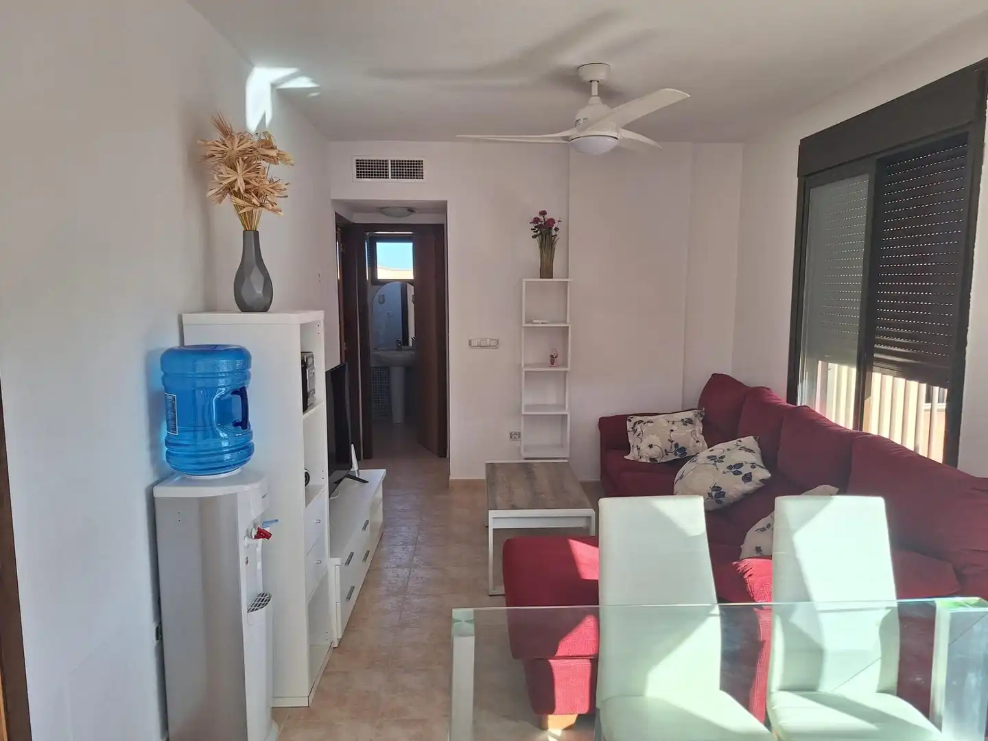 Wohnzimmer von Maisonette zum Verkauf in Águilas mit Heizung, Terrasse und Möbliert