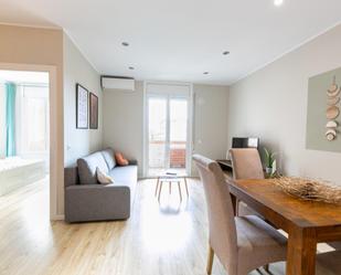 Living room of Apartment to rent in  Barcelona Capital  with Air Conditioner, Heating and Furnished