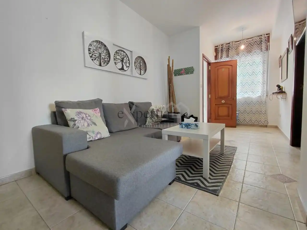 Wohnzimmer von Wohnung zur Miete in Boiro mit Heizung und Möbliert