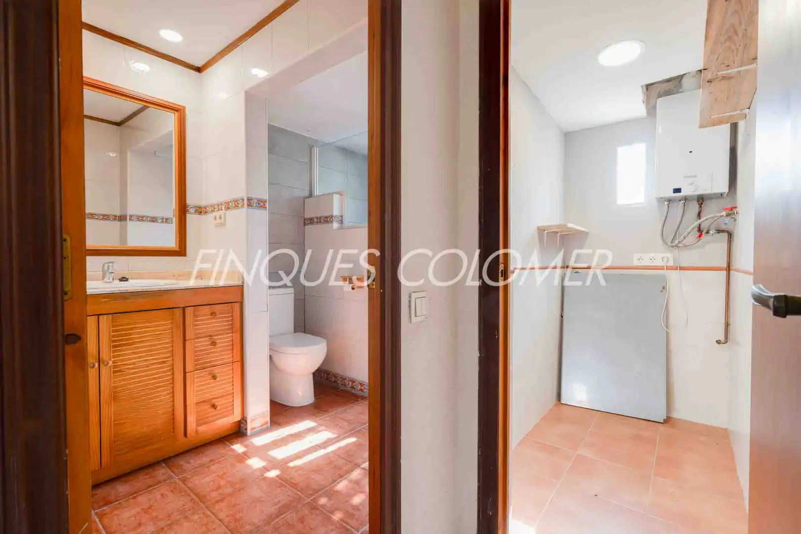 Baño de Casa o chalet en venta en Rubí con Aire acondicionado, Jardín privado y Terraza