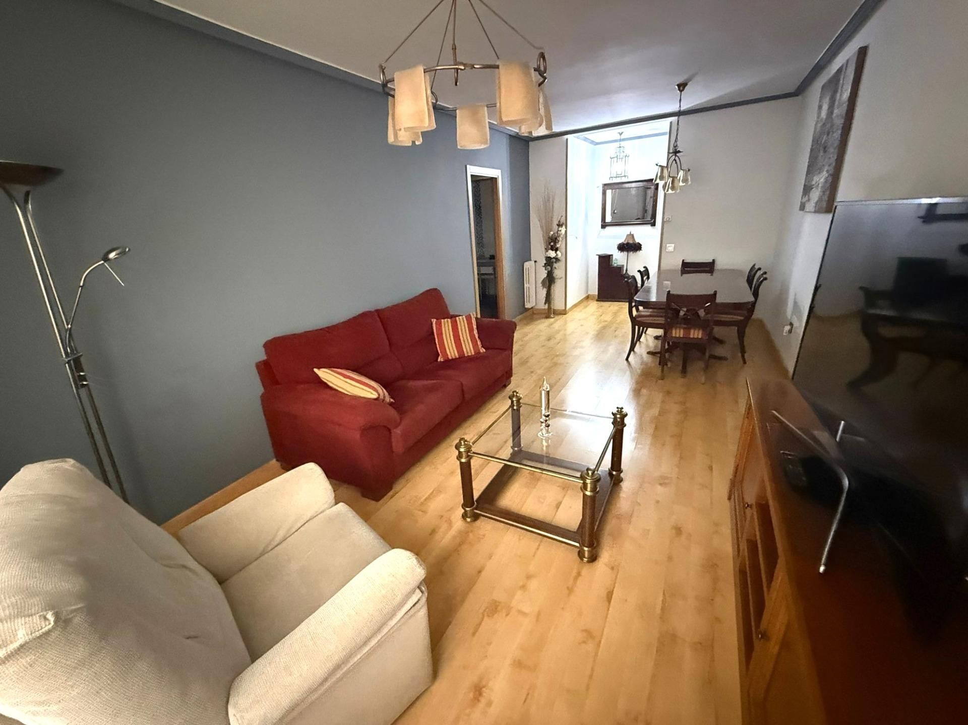 Living room of Flat to rent in Segovia Capital  with Heating, Terrace and Balcony