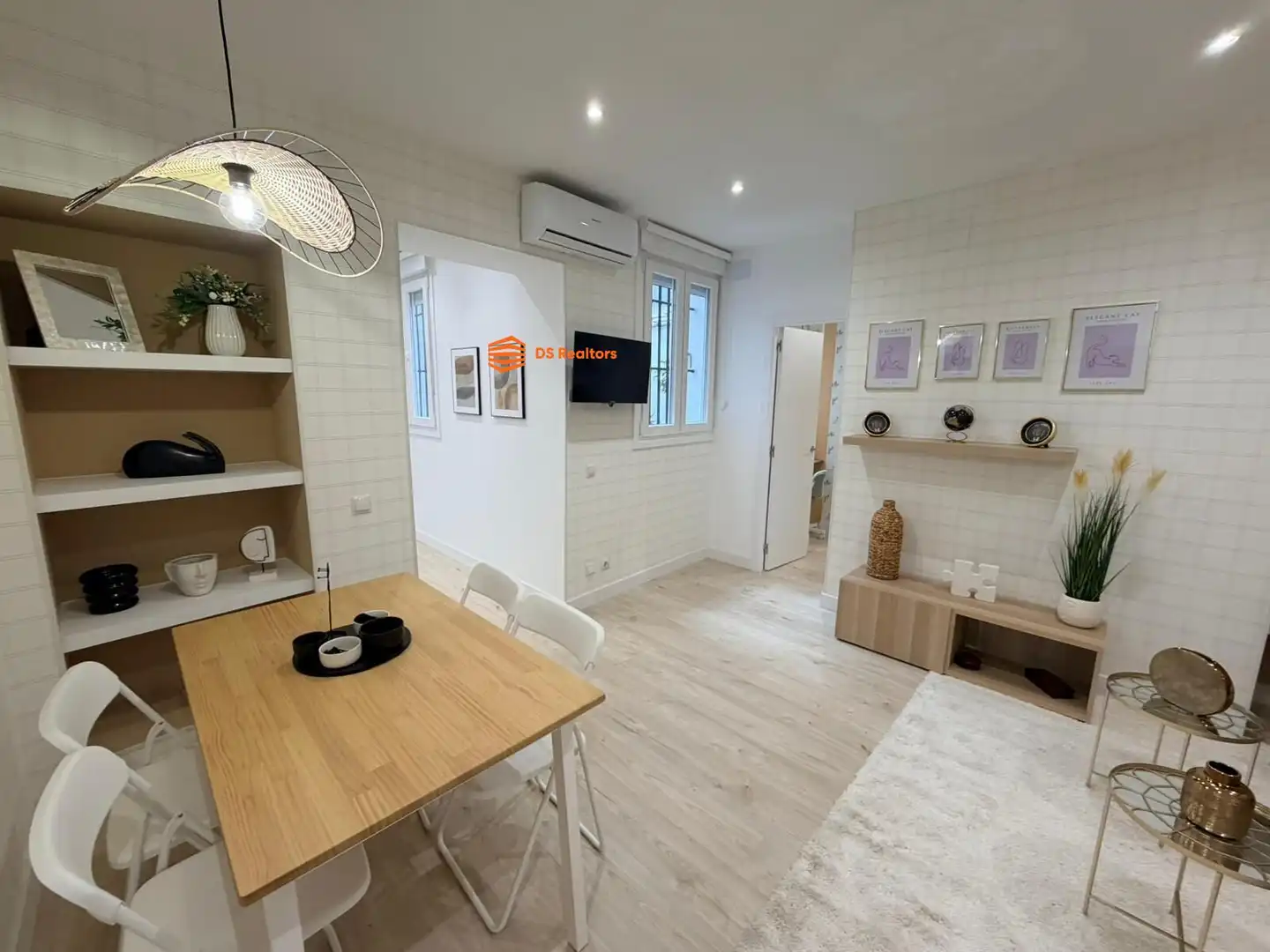 Wohnzimmer von Erdgeschoss zum Verkauf in Madrid mit Heizung und Möbliert