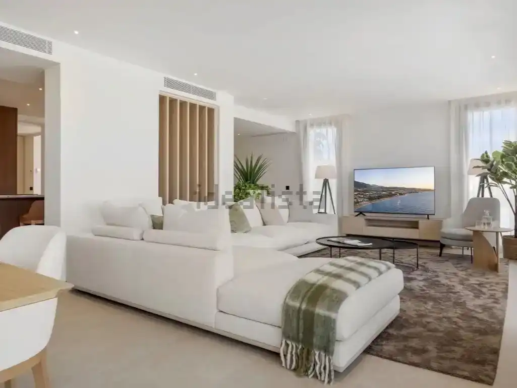 Sala de estar de Piso en venta en Vilanova i la Geltrú con Aire acondicionado, Piscina y Balcón