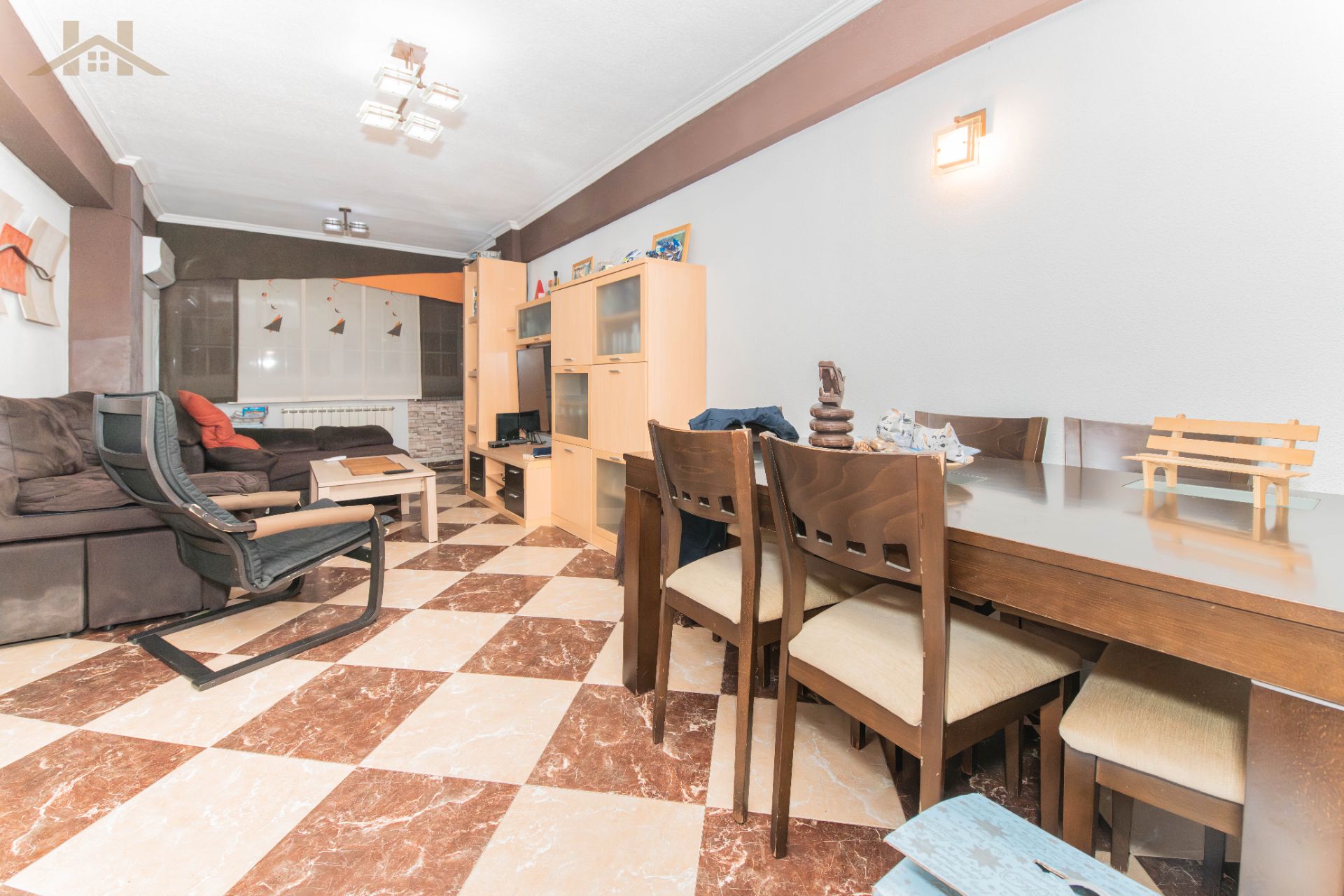 Sala d'estar de Pis en venda en Móstoles amb Aire condicionat, Calefacció i Terrassa