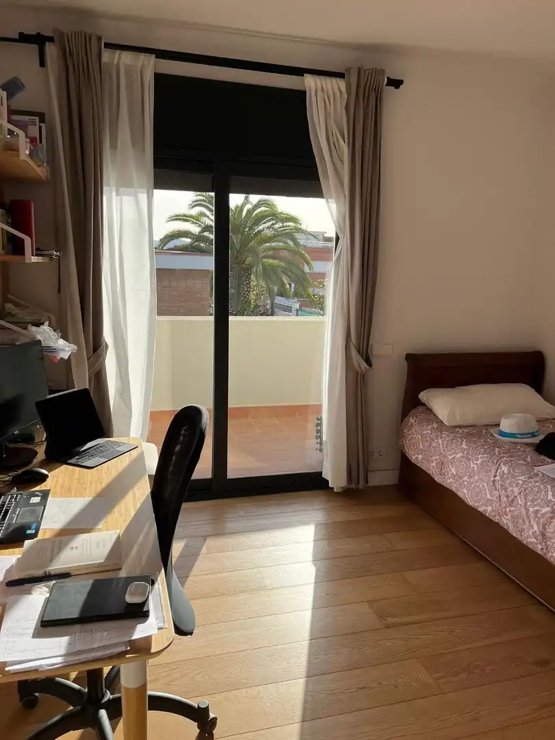 Bedroom of Houses for rent in Sant Just Desvern  with Air Conditioner, Heating and Terrace