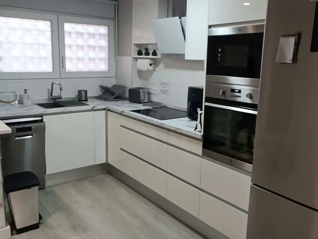 Kitchen of Apartments for rent in El Campello  with Air Conditioner, Heating and Parquet flooring