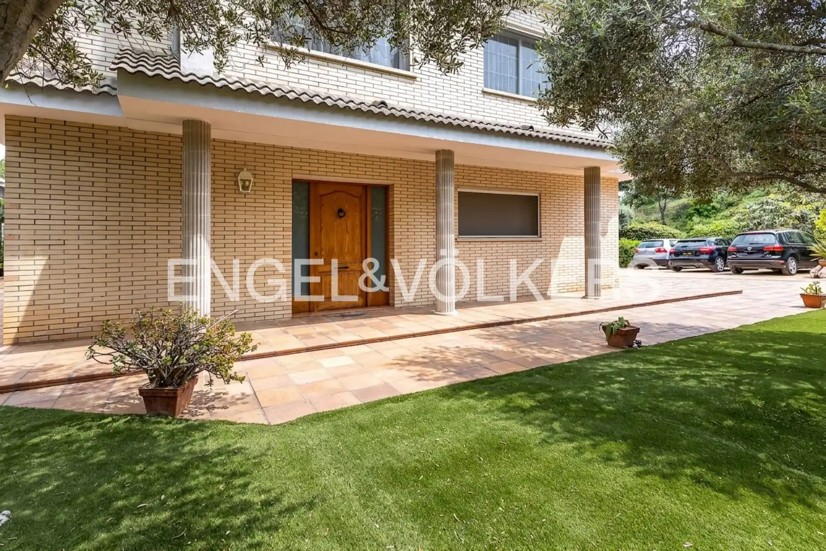 Exterior view of Houses for sale in Sant Cebrià de Vallalta  with Heating, Private garden and Balcony