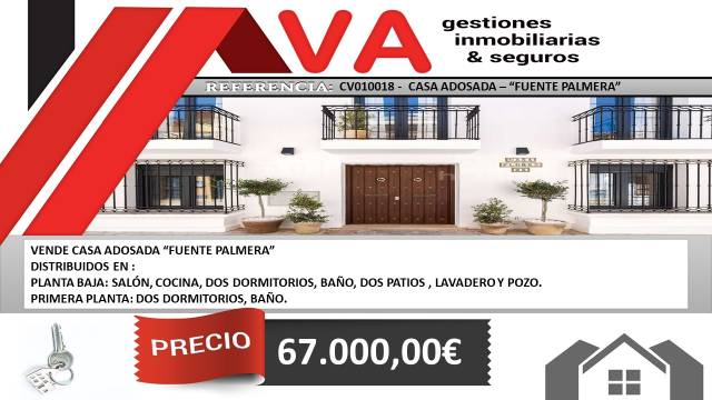 Casa adosada en Venta en Carretera Fuente Palmera en Fuente Palmera