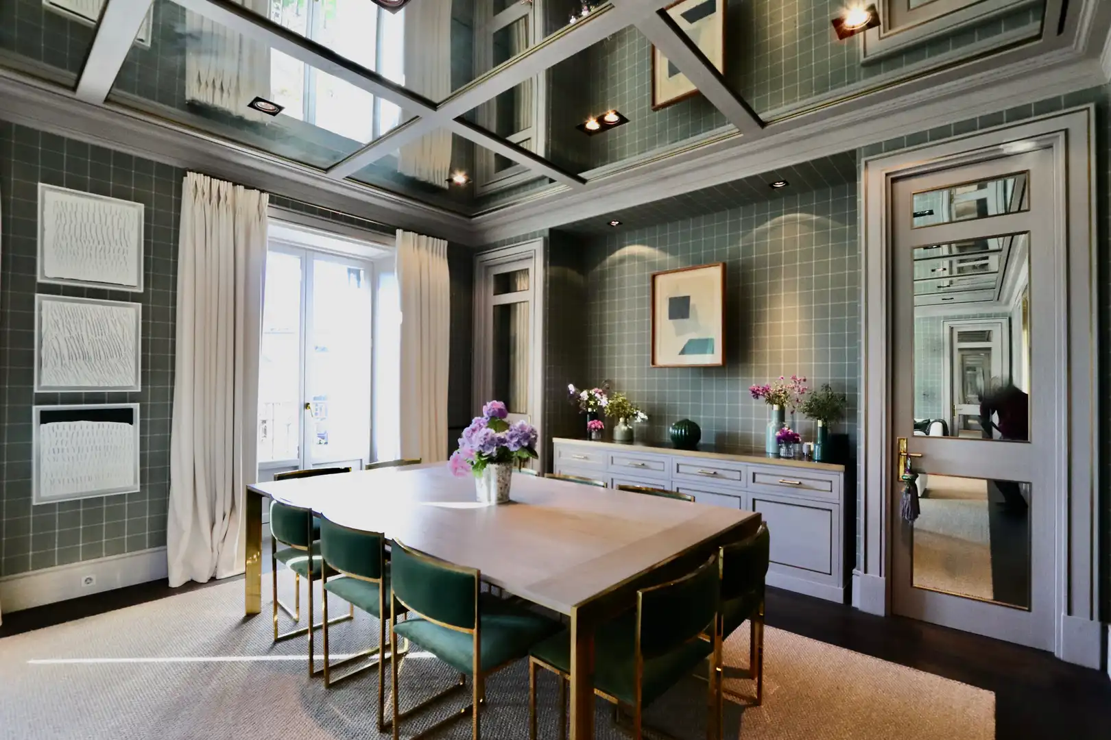 Dining room of Flat for sale in Madrid  with Air Conditioner, Heating and Storage room