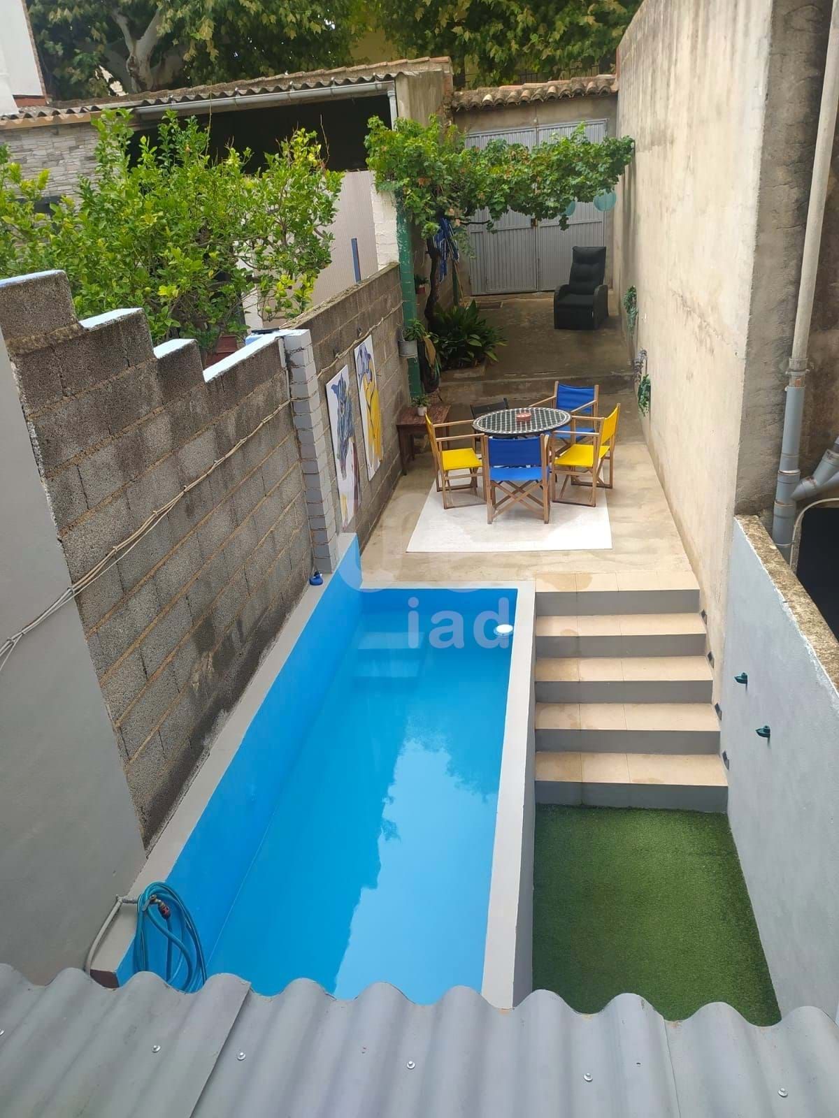 Piscina de Casa o xalet en venda en Anna amb Aire condicionat, Terrassa i Piscina