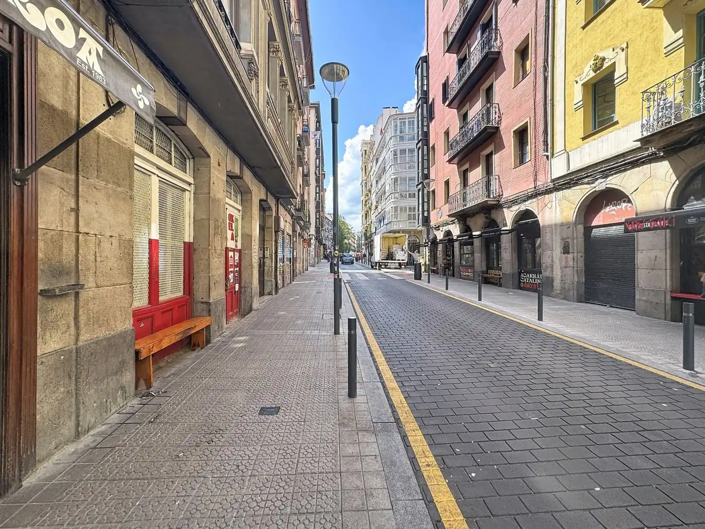 Exterior view of Flat for sale in Bilbao   with Heating and Balcony