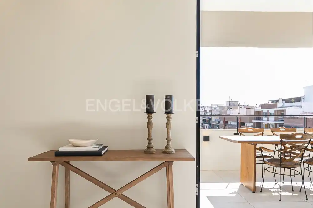 Attic for rent in Valencia  with Air Conditioner, Heating and Terrace