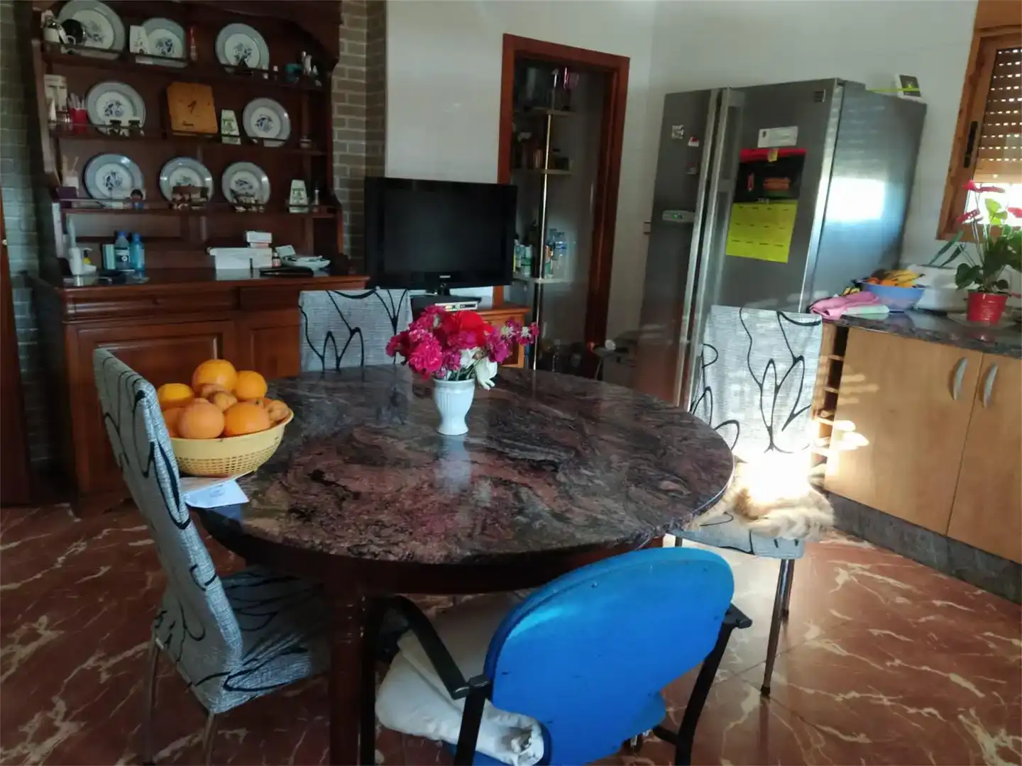 Dining room of Flat for sale in Alfarb  with Air Conditioner, Private garden and Parquet flooring