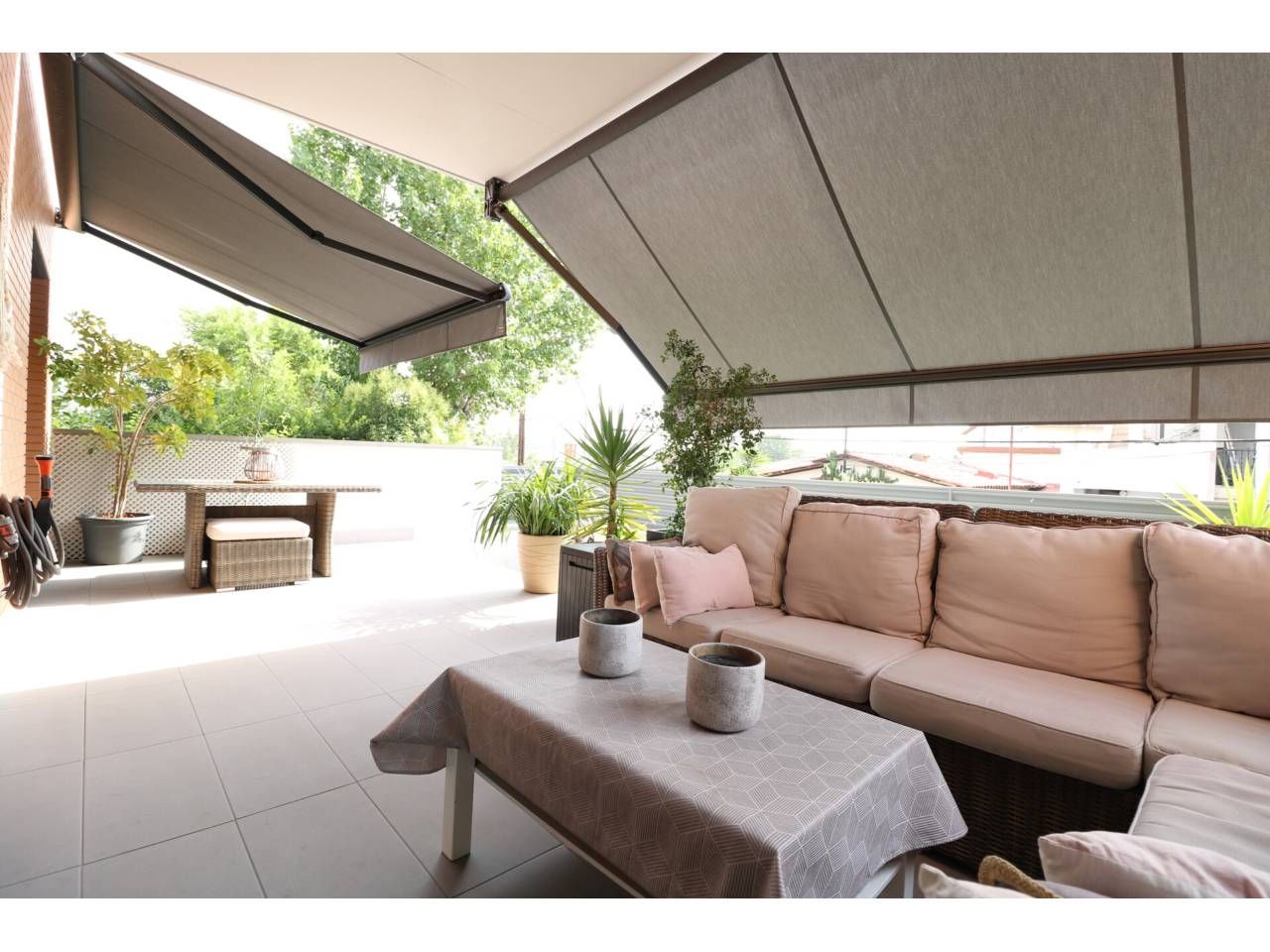 Terrace of Flat for sale in Cerdanyola del Vallès  with Air Conditioner, Heating and Private garden