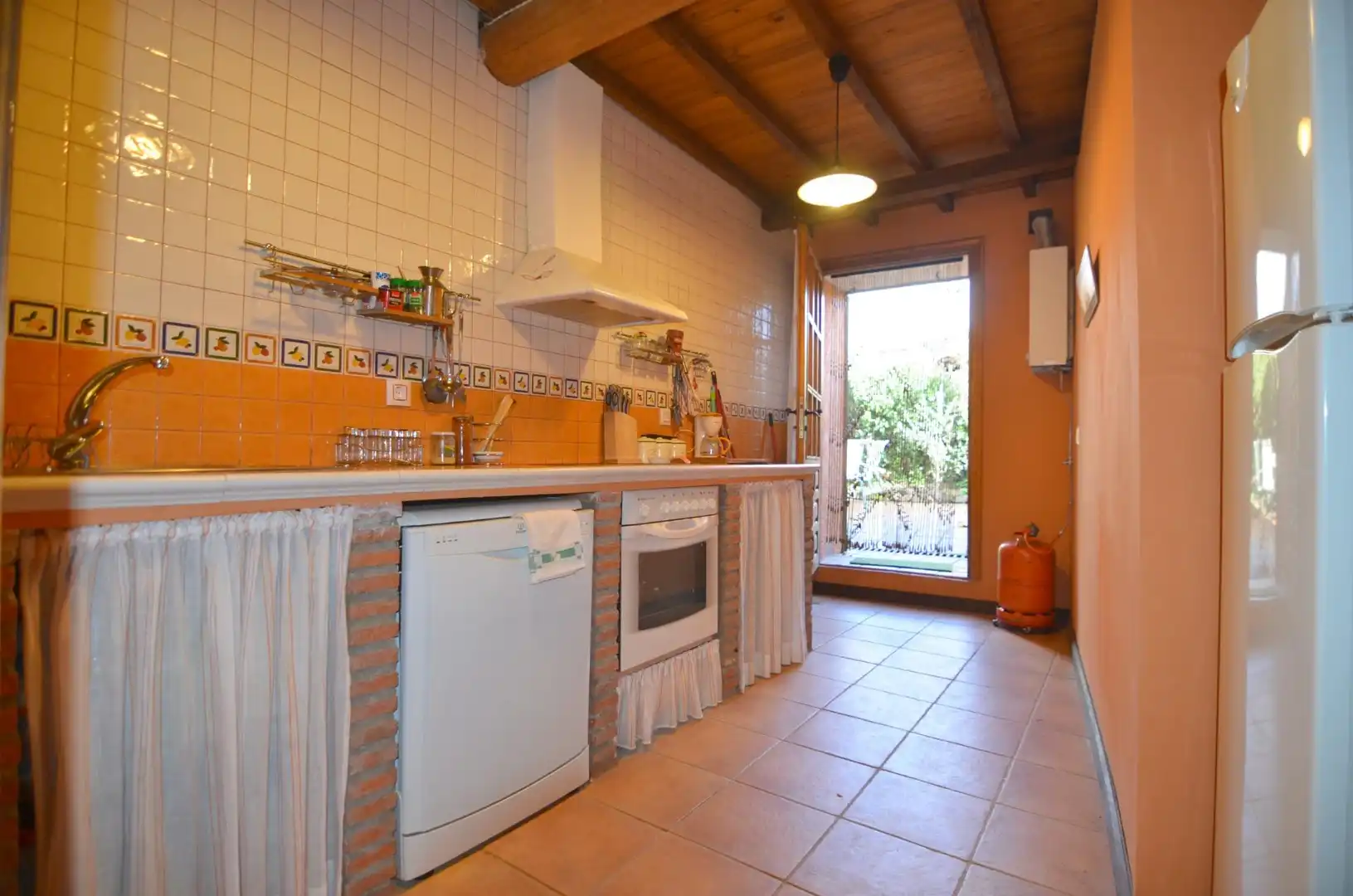 Cocina de Casa o chalet en venta en Villanueva del Conde con Calefacción, Trastero y Amueblado