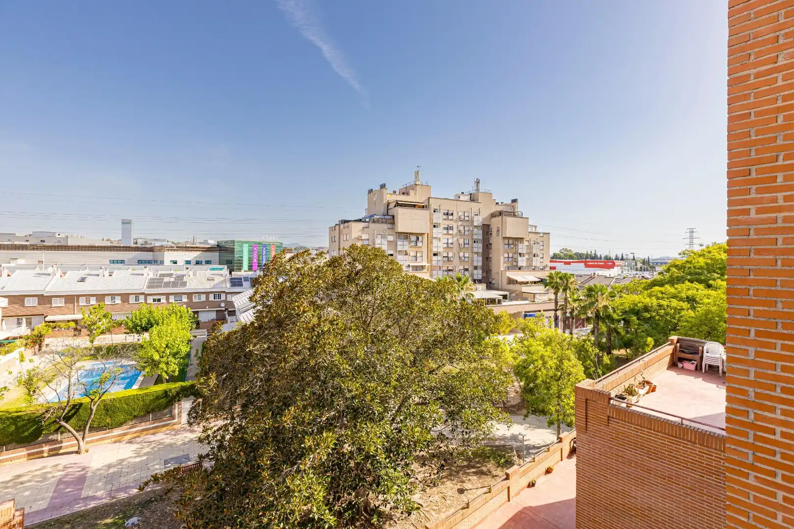 Vista exterior de Piso en venta en Murcia con Aire acondicionado y Amueblado