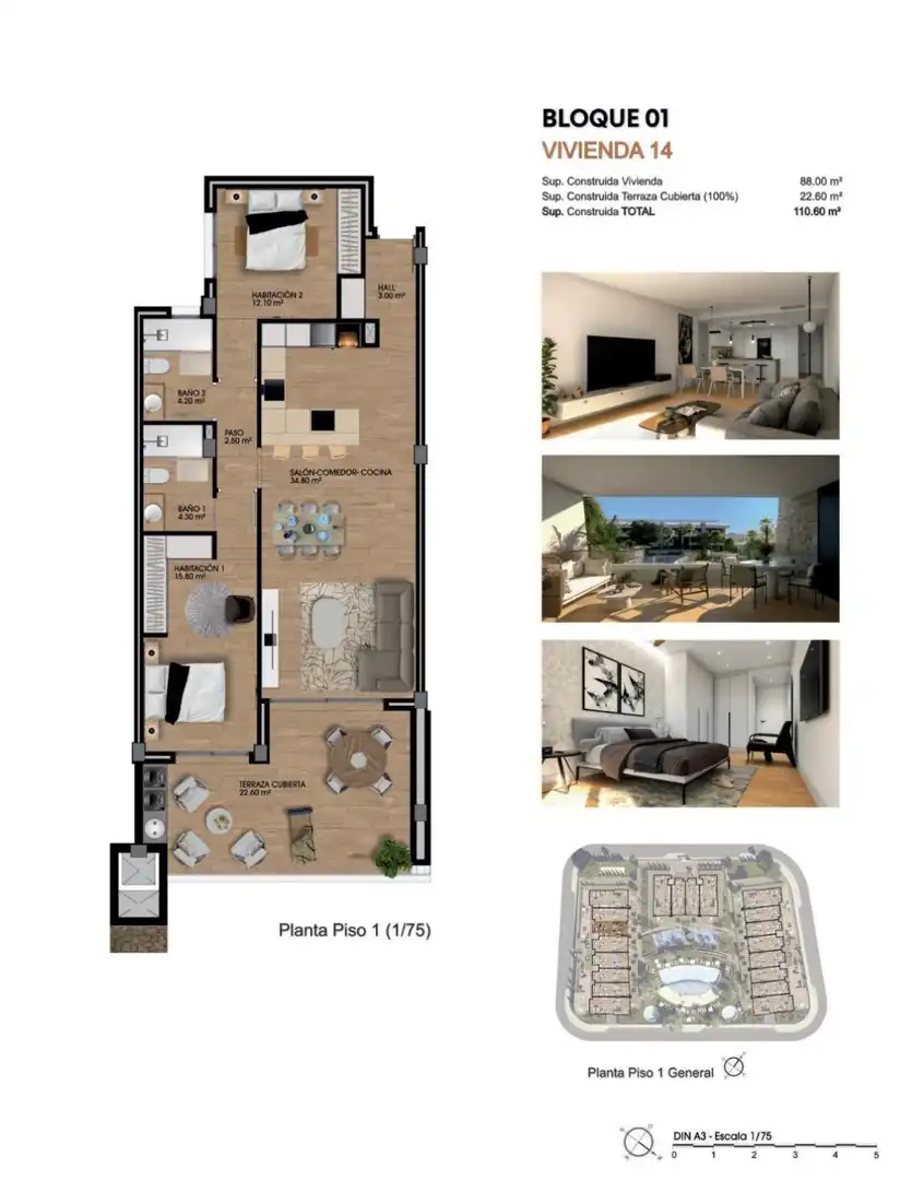 Apartment mit Pool zum Verkauf in Monforte del Cid, imagen 11