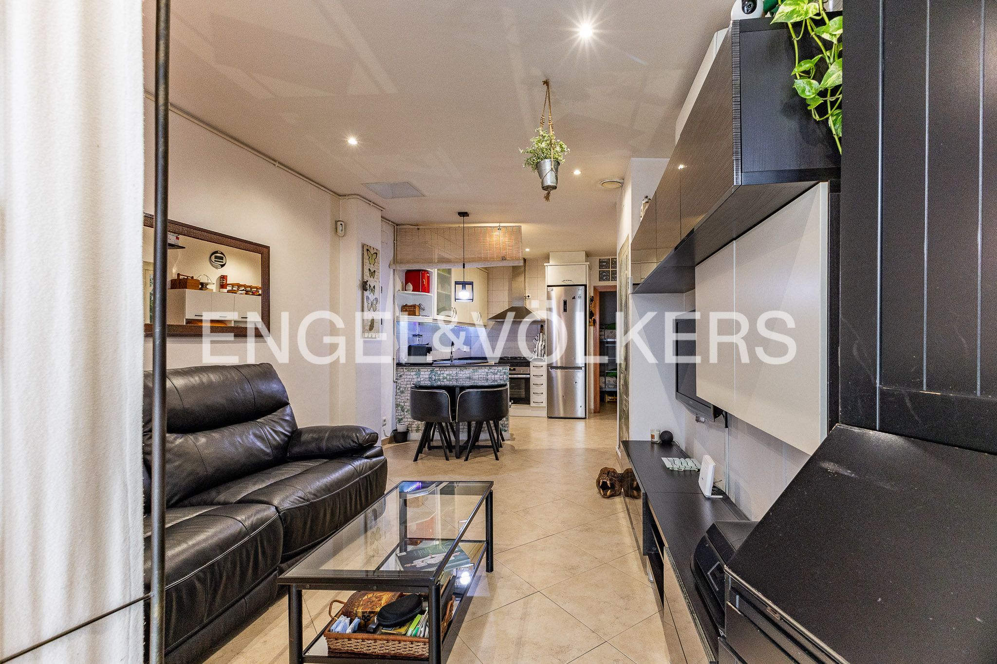 Living room of Apartment for sale in Sabadell  with Air Conditioner, Heating and Parquet flooring