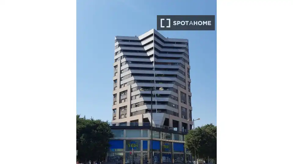 Vista exterior de Pis de lloguer en Valencia amb Aire condicionat, Calefacció i Moblat