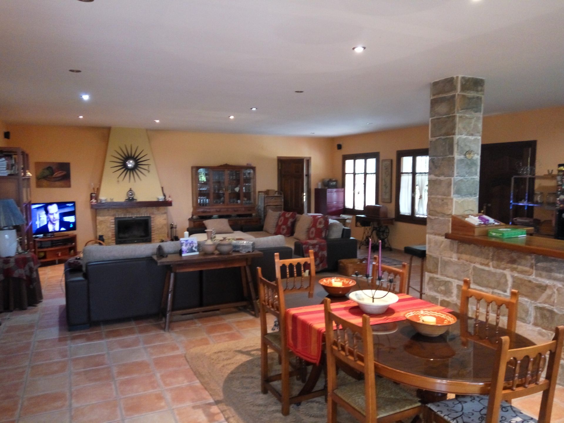 Sala de estar de Casa o chalet en venta en Villajoyosa / La Vila Joiosa con Jardín privado y Terraza