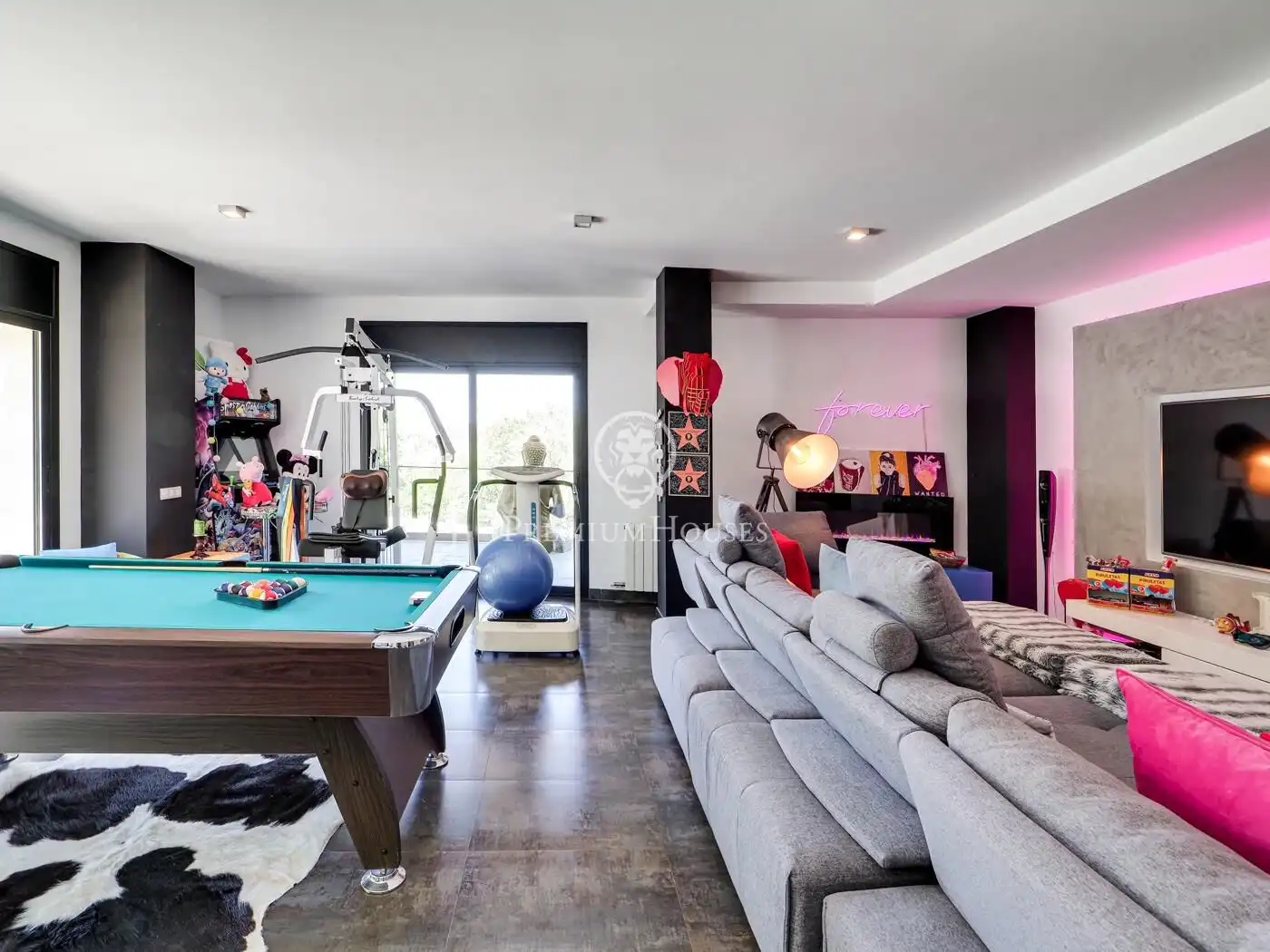 Sala de estar de Casa o chalet en venta en Barcelona con Aire acondicionado, Jardín privado y Terraza