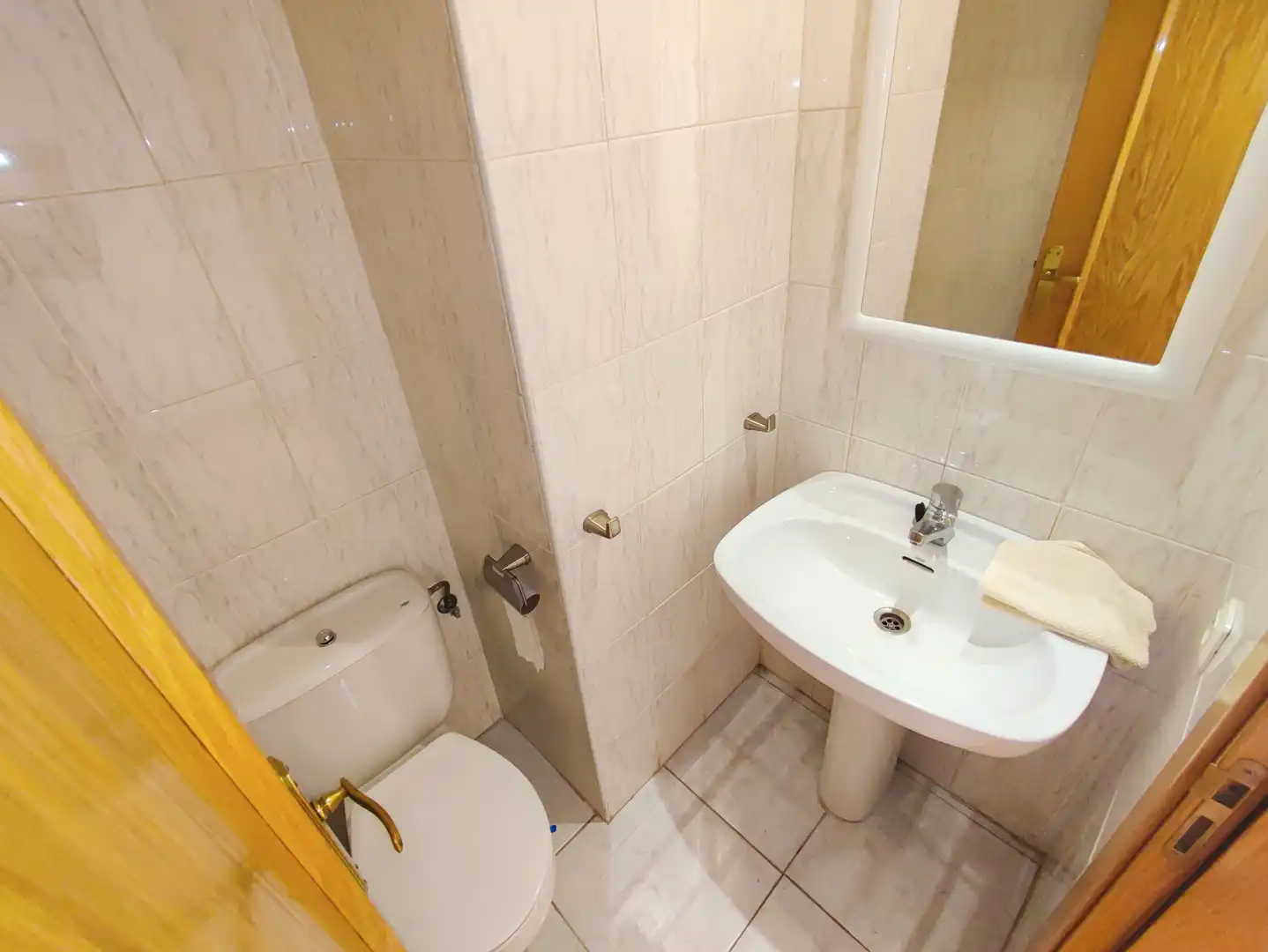 Baño de Oficina de alquiler en Palencia con Aire acondicionado y Calefacción