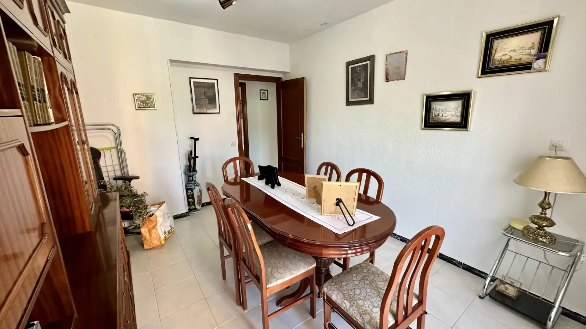 Dining room of Flat for sale in Fuenlabrada  with Terrace, Furnished and Washing machine