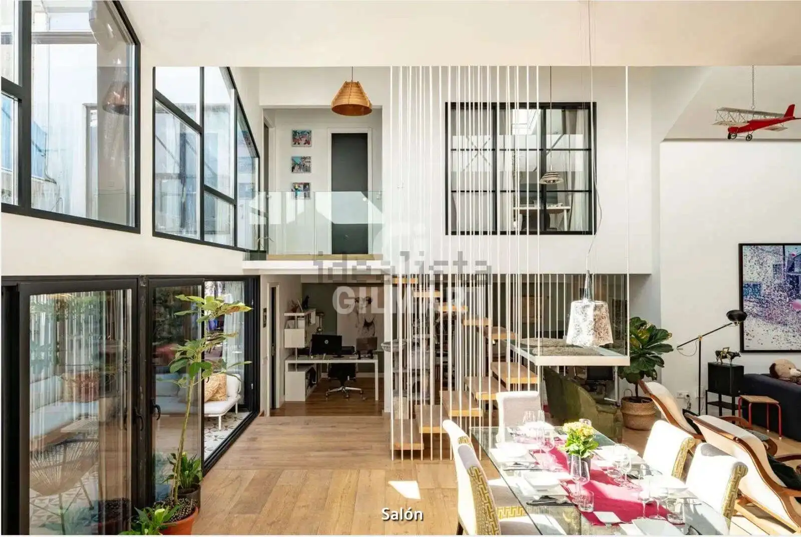 Living room of Office for sale in Madrid  with Heating