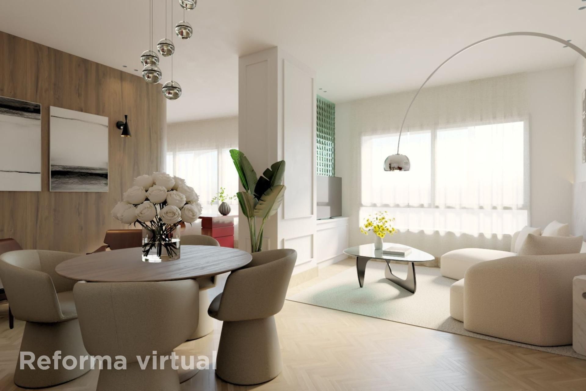 Sala d'estar de Pis en venda en  Murcia Capital amb Parquet