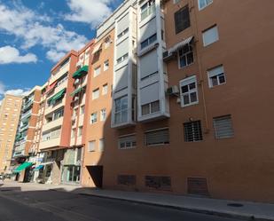 Exterior view of Flat to rent in  Madrid Capital  with Air Conditioner and Terrace