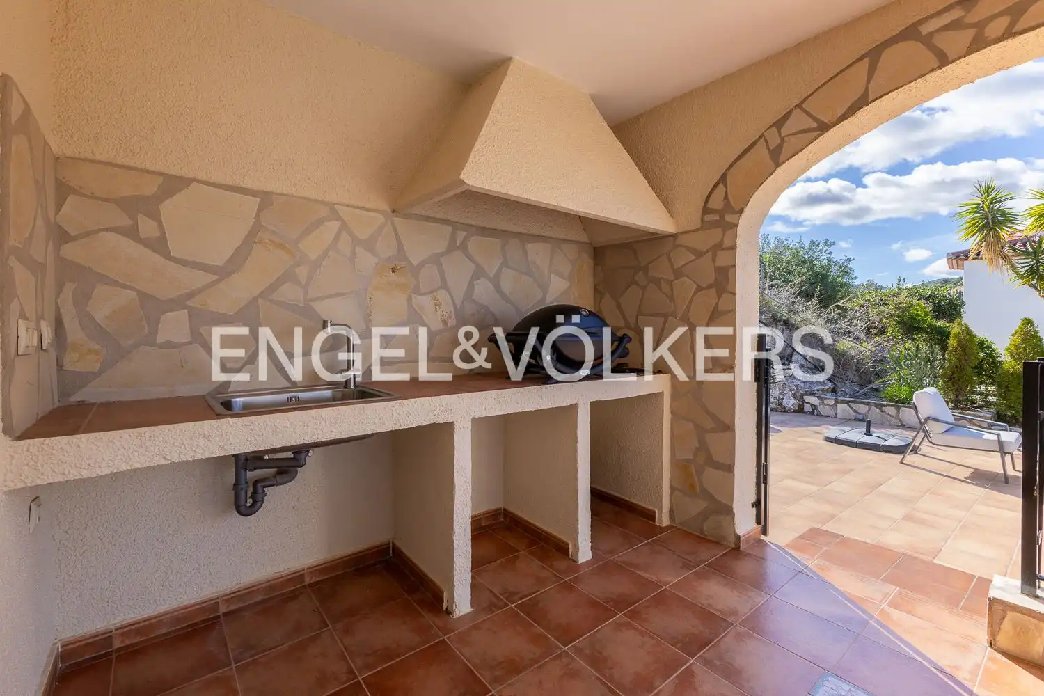 Terrassa de Casa o xalet en venda en Pedreguer amb Aire condicionat, Calefacció i Jardí privat