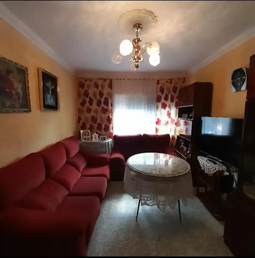 Sala de estar de Piso en venta en Écija con Aire acondicionado, Trastero y Amueblado