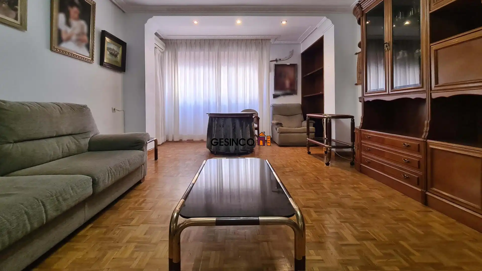 Sala d'estar de Pis en venda en Ontinyent amb Aire condicionat i Balcó