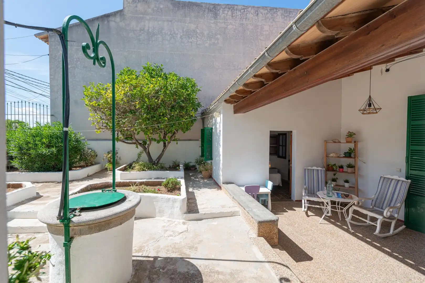 Jardí de Casa o xalet de lloguer en Alcúdia amb Aire condicionat, Terrassa i Moblat