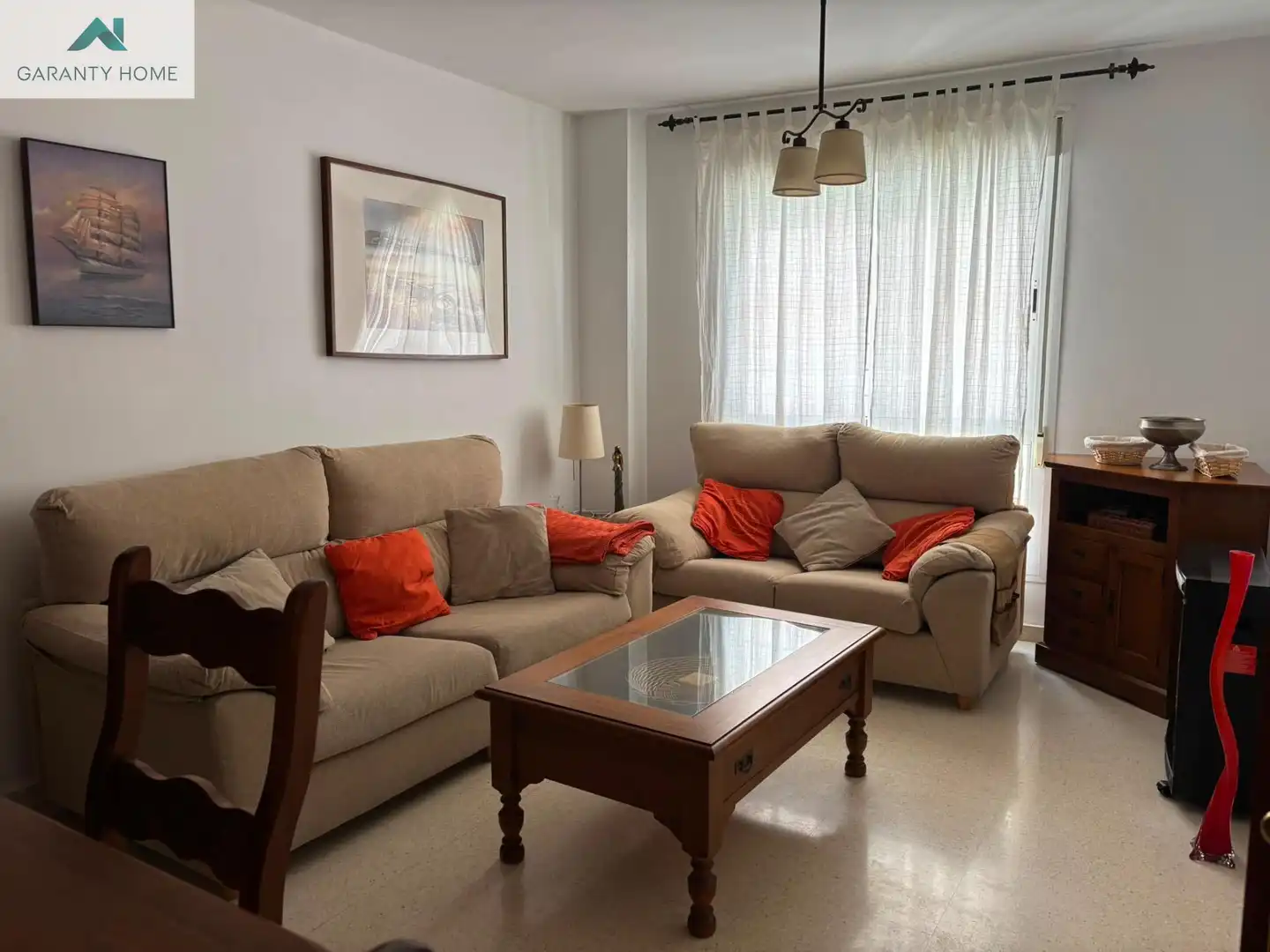 Living room of Ground floor for rent in Málaga  with Air Conditioner and Furnished