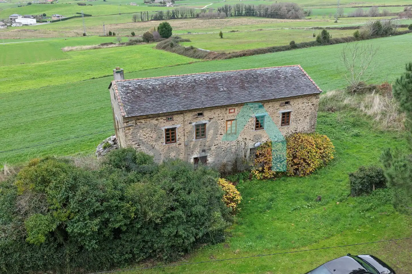 Vista exterior de Casa o chalet en venta en Castropol con Jardín privado y Parquet