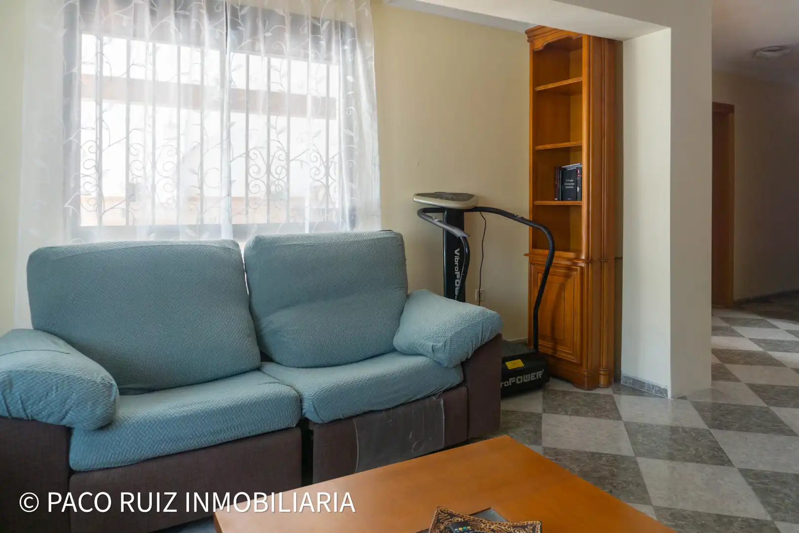 Sala de estar de Casa adosada de alquiler en Almería con Aire acondicionado, Terraza y Amueblado