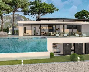 Swimming pool of House or chalet for sale in Mijas  with Air Conditioner, Heating and Parquet flooring