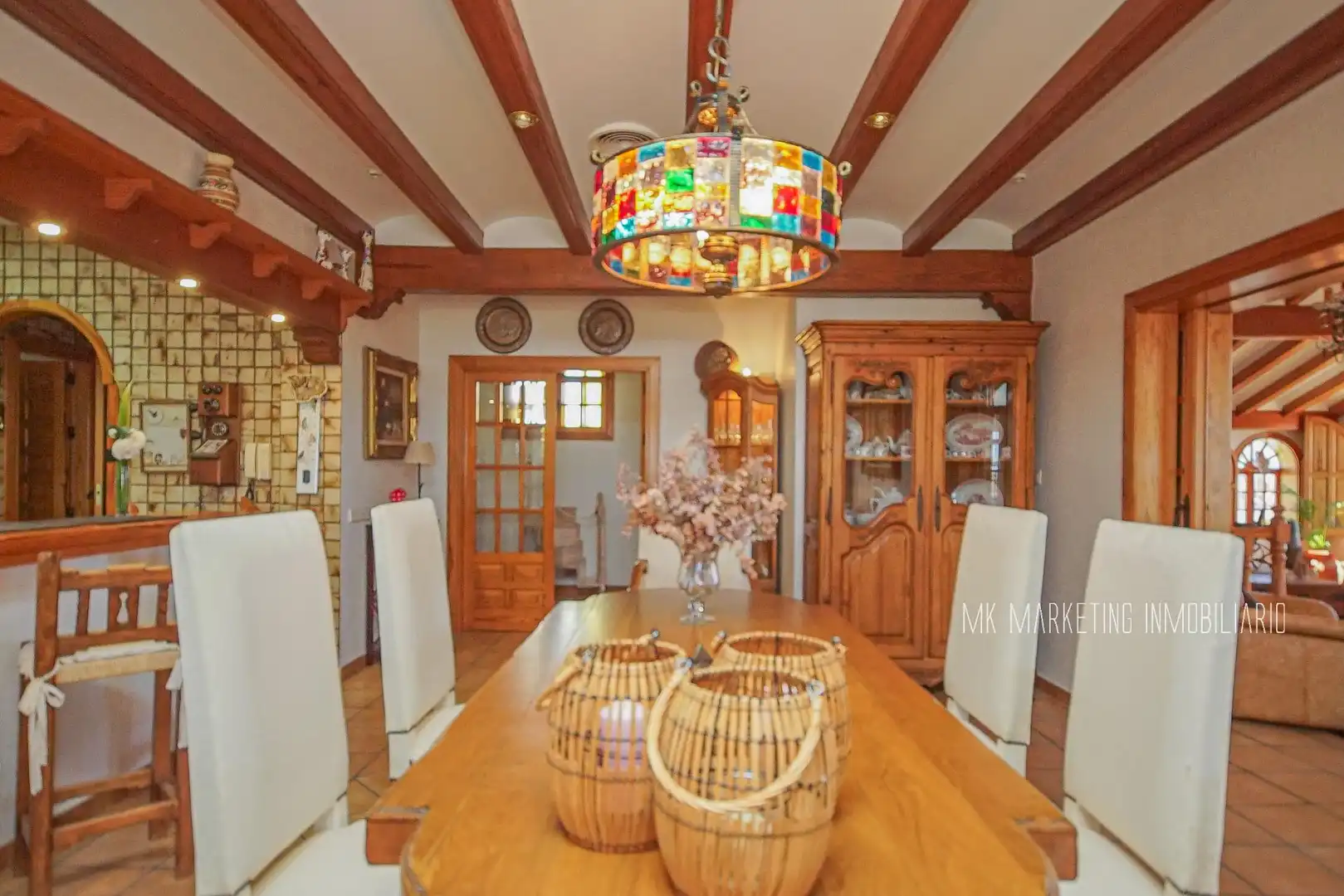 Comedor de Casa o chalet en venta en Mazarrón con Calefacción, Jardín privado y Terraza