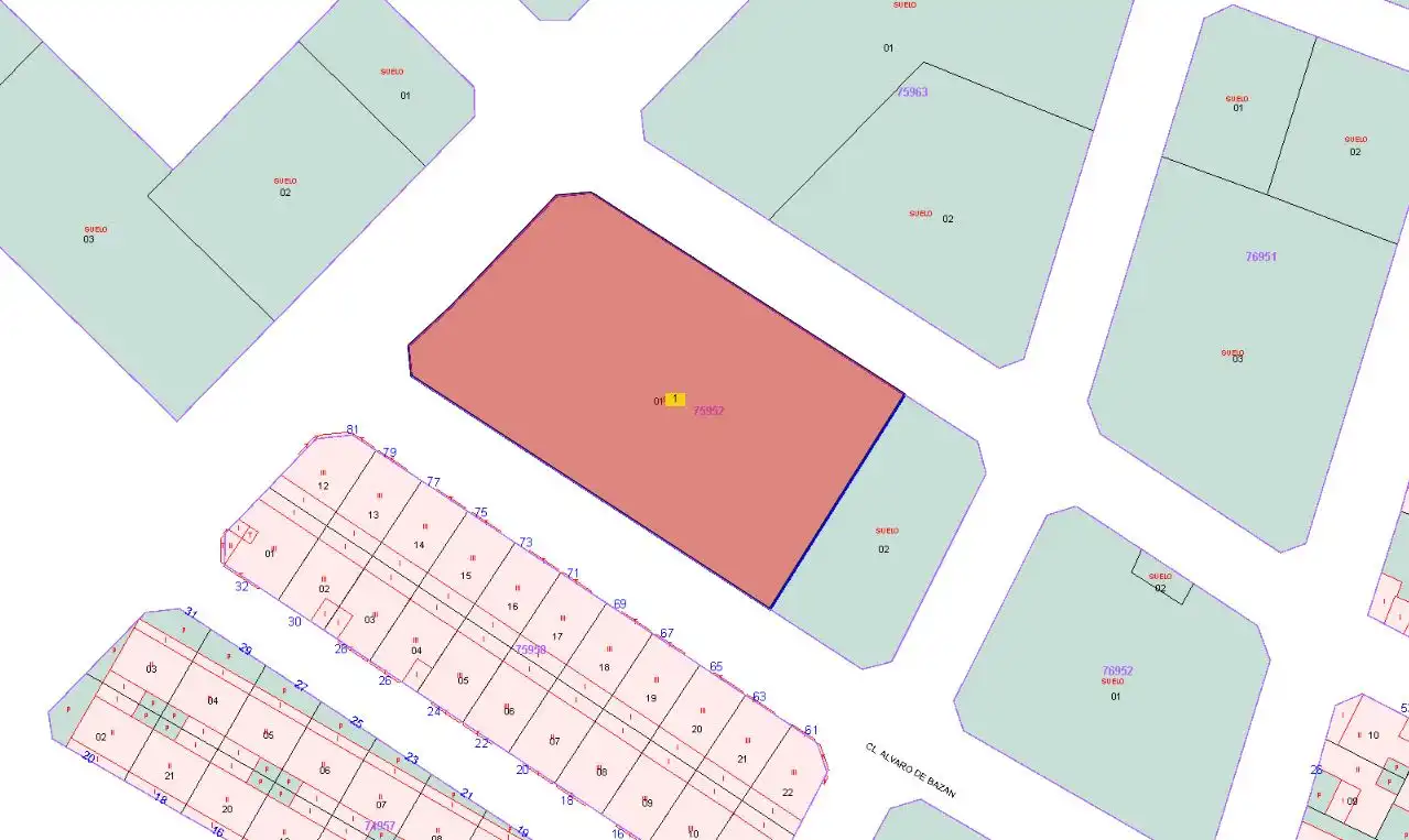 Terrain résidentiel à vendre à Calle Álvaro de Bazán, imagen 3