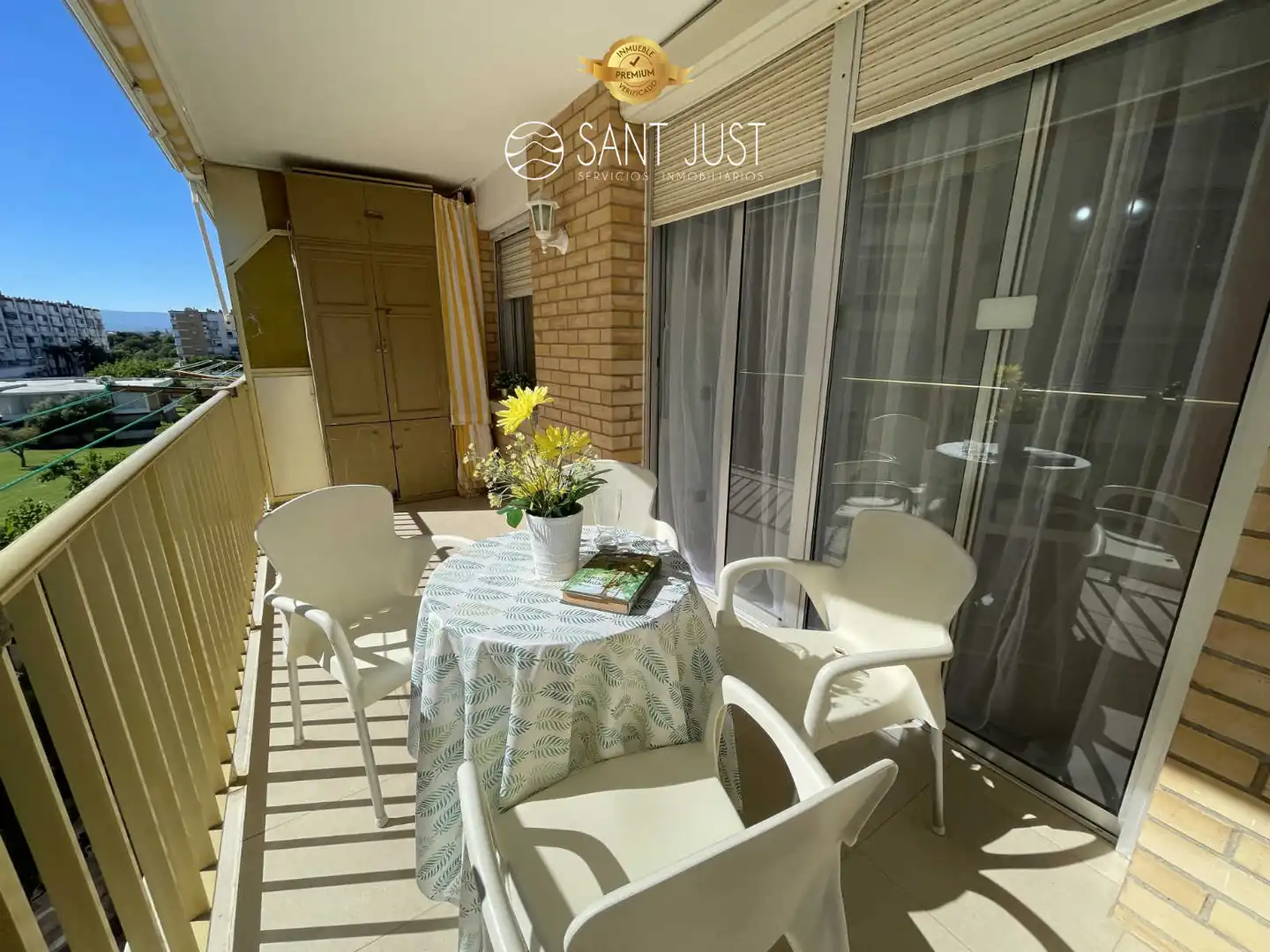 Terrasse von Wohnungen zum Verkauf in Vila-seca mit Terrasse, Möbliert und Waschmaschine