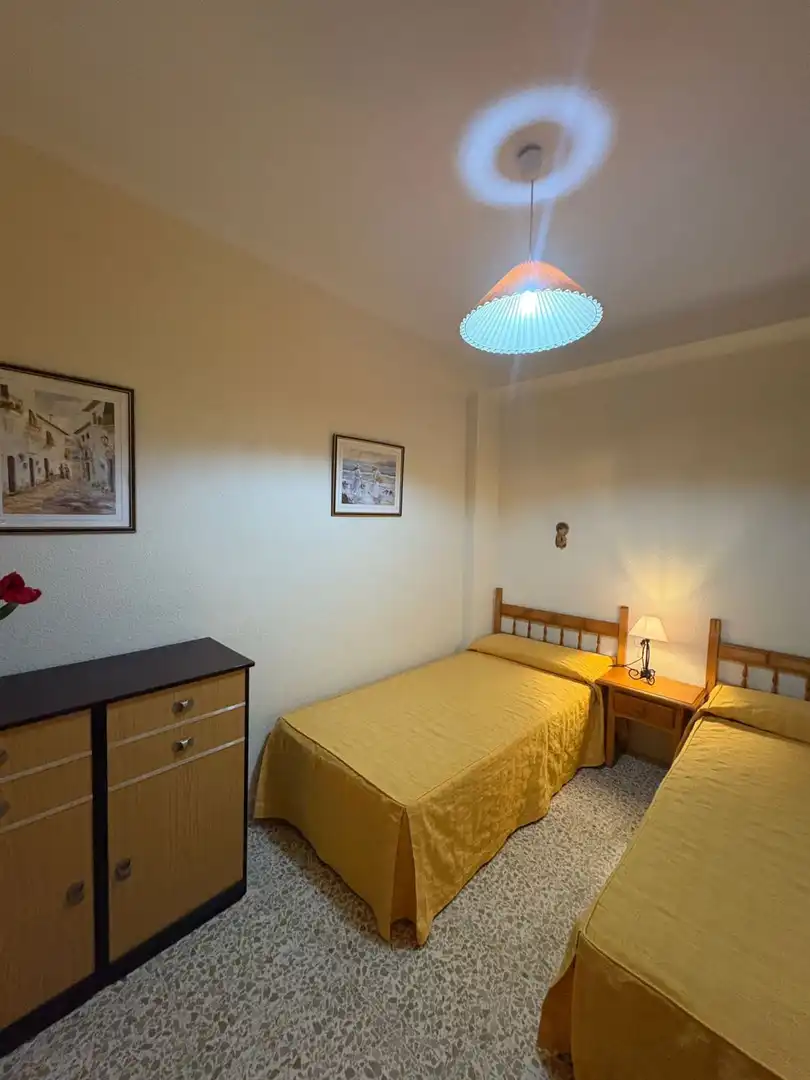 Bedroom of Flat for rent in El Portil  with Terrace and Furnished