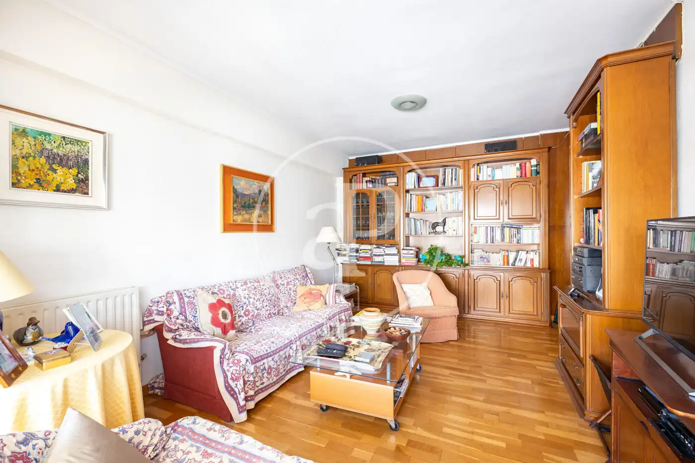 Sala de estar de Piso en venta en Barcelona con Aire acondicionado, Calefacción y Terraza